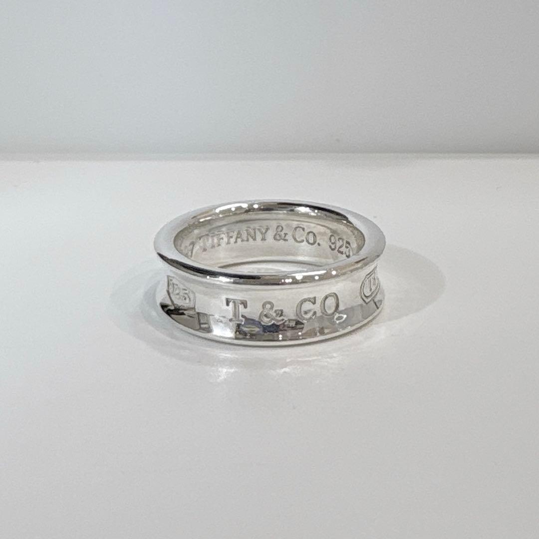 美品 ティファニー 1837 リング　16号