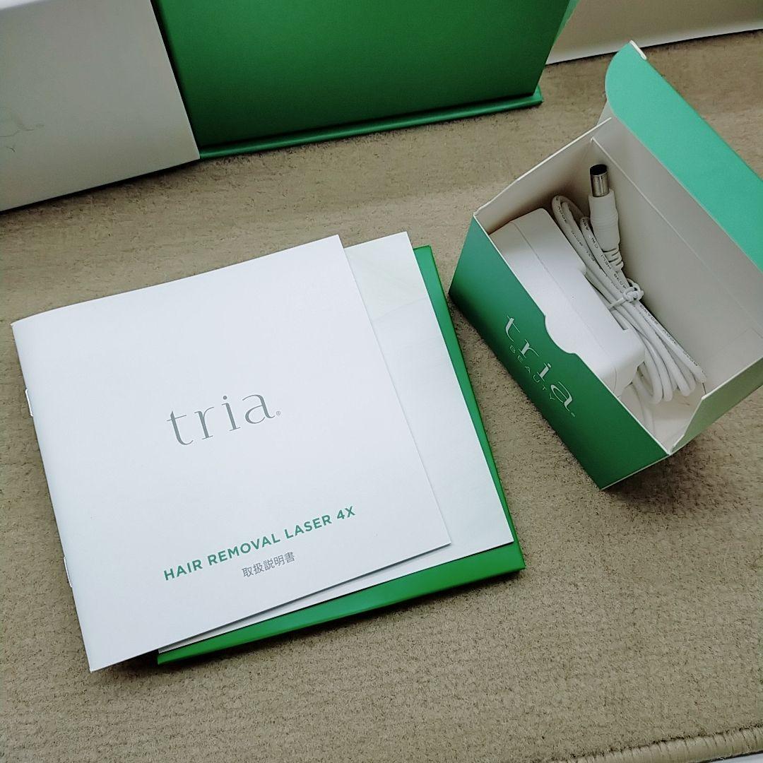 残量 ほぼ未使用❤付属品完備 トリア パーソナルレーザー 4X Tria 脱毛器