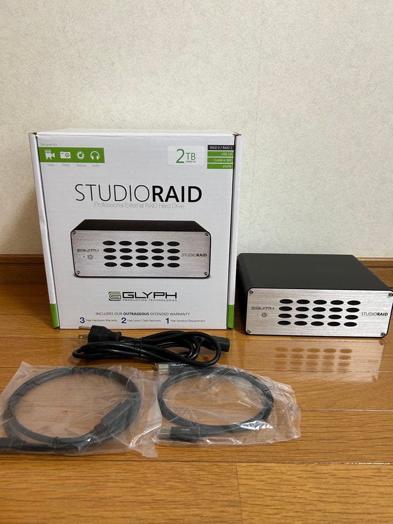 GLYPH STUDIO RAID 2TB 外付けハードディスク