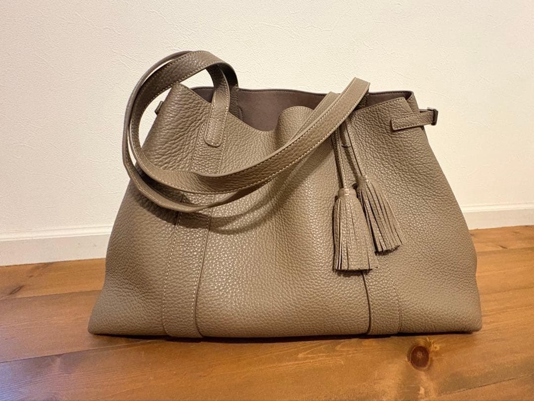 定価14万 半額 ACATE LODOS カーフ シュリンクレザー トートバッグ