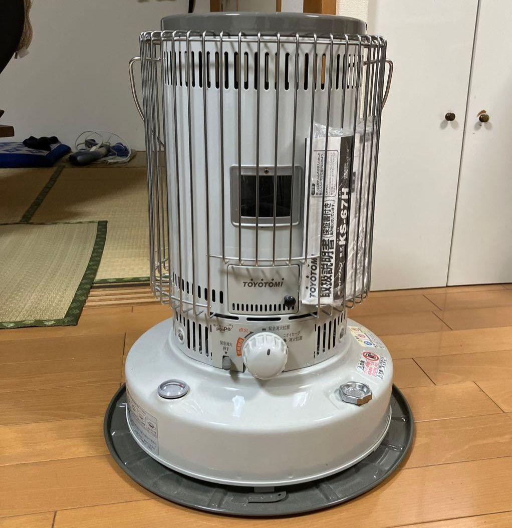 美品 2023年製TOYOTOMI ストーブ KS-67H【宇都宮市近郊】