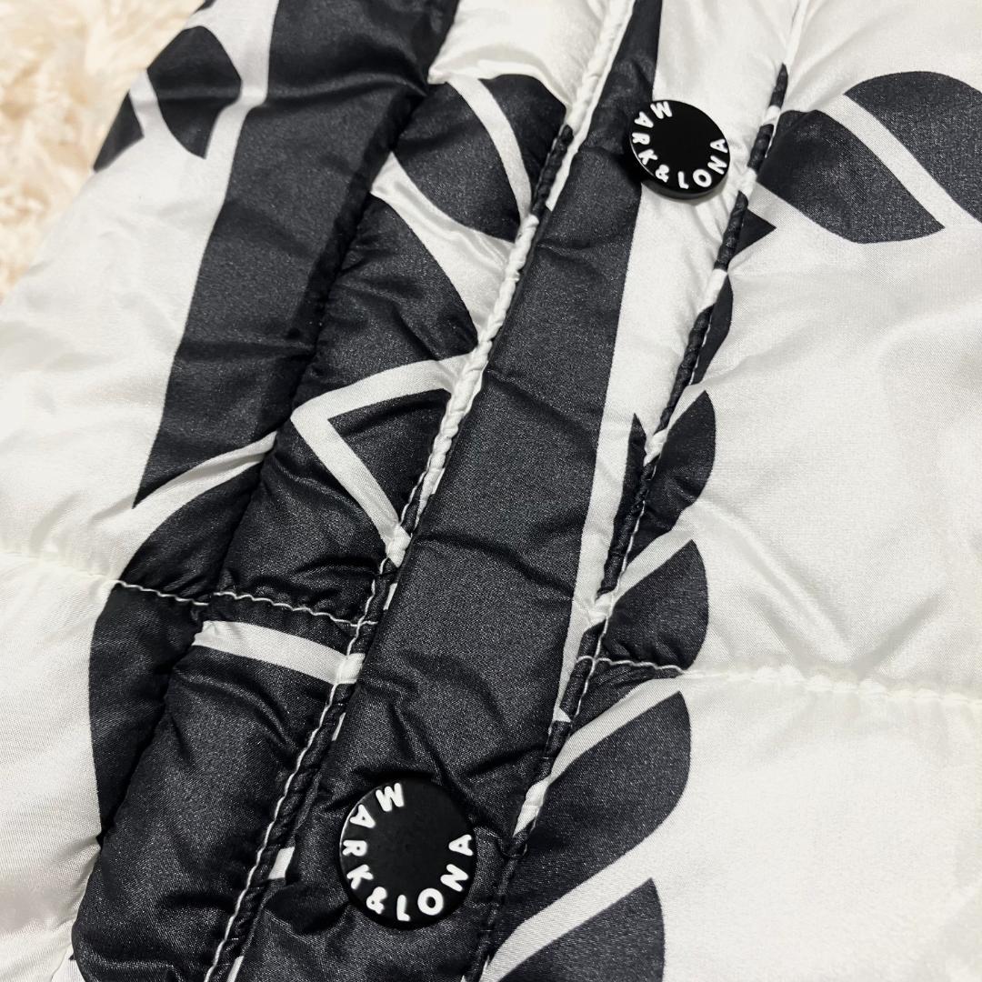 極美品✨ MARK&LONA 2way リバーシブル 中綿ベスト フード収納可