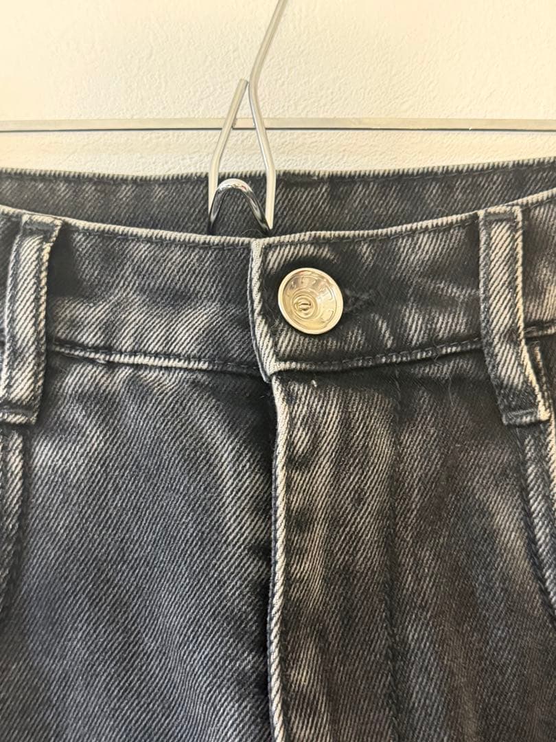 6日までセール メゾンマルジェラ カットアウトデニム38