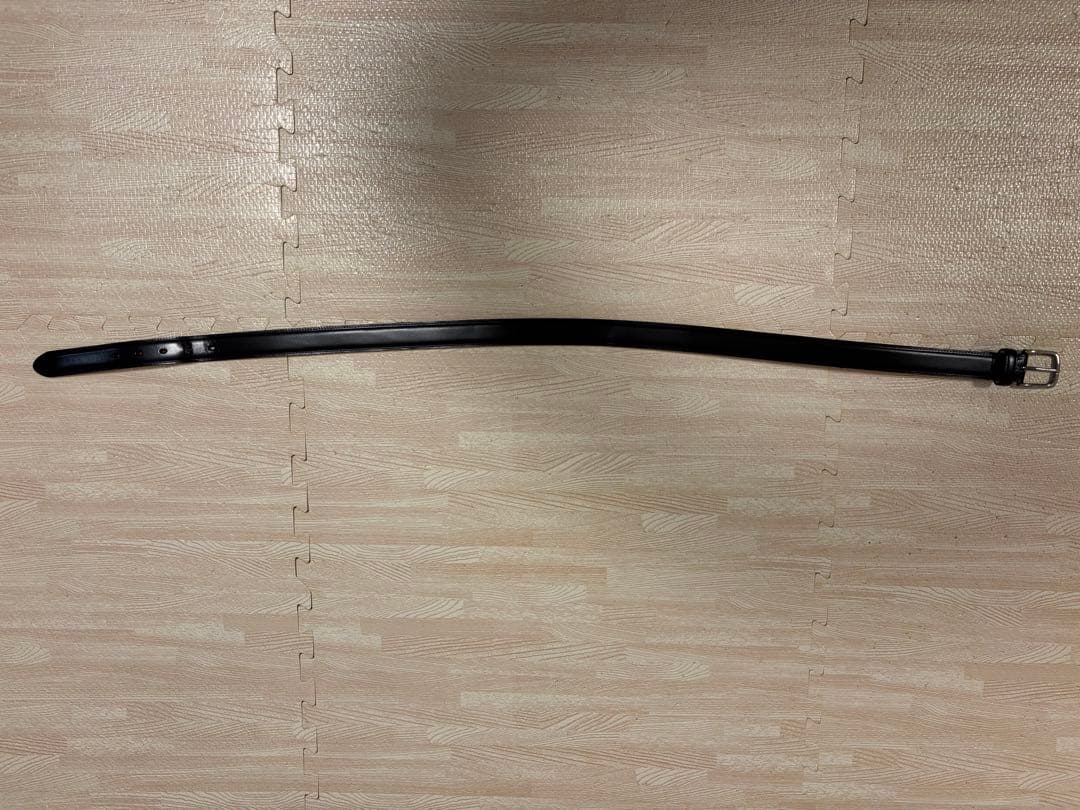GANZO　ブライドルレザー　ベルト　黒　LLサイズ