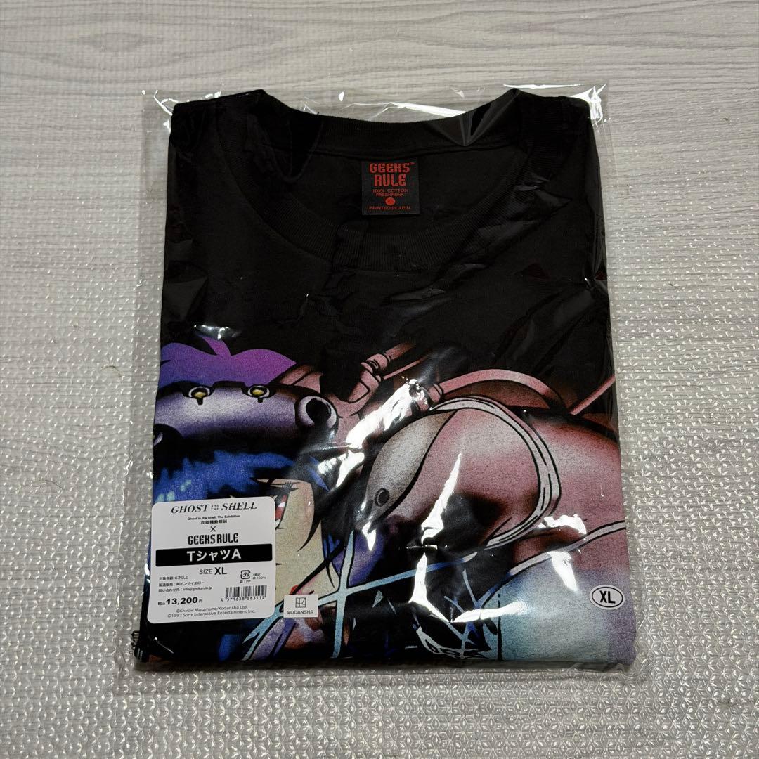 【未開封】 攻殻機動隊展 限定 GEEKS RULE コラボTシャツ XL