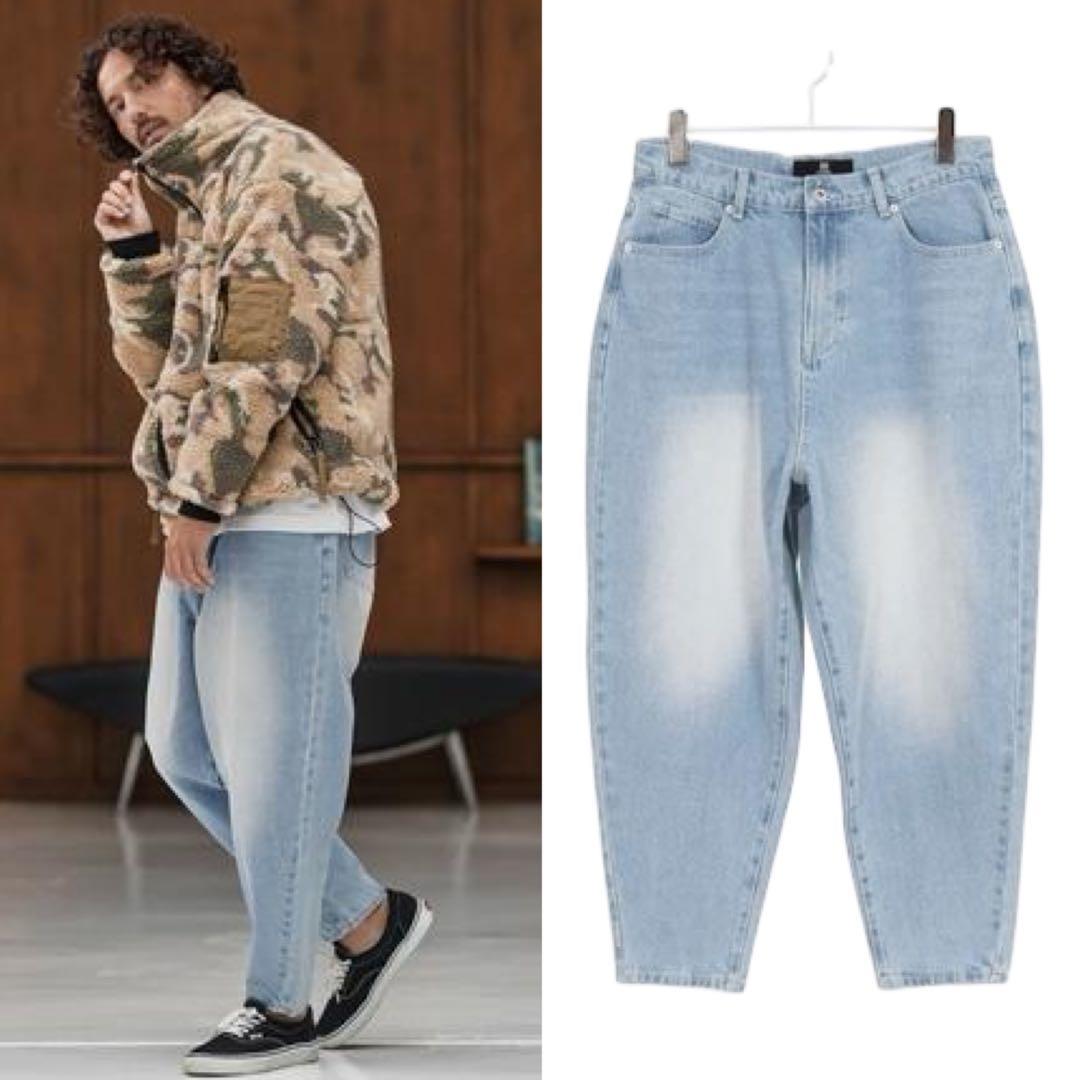 新品 CAMBIO Denim Balloon Silhouette Pants