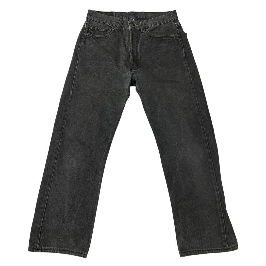 【90s】 USA製　リーバイス　ブラックデニム　W32