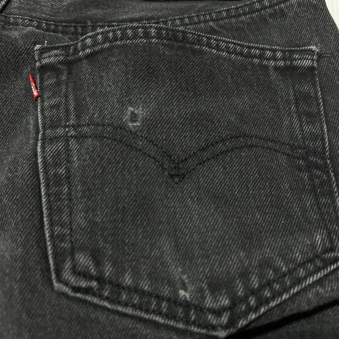 【90s】 USA製　リーバイス　ブラックデニム　W32