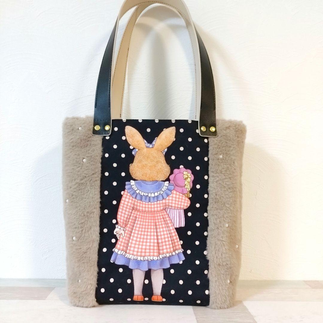 ビッグコラコラファーバッグ☆ ジョリーフルール