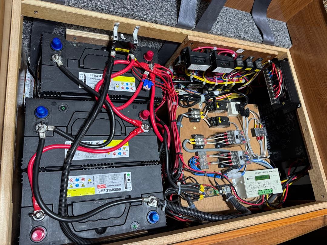 引き取り対応　サブバッテリー115Ah 3台　4ヶ月接続SMF 31MS850