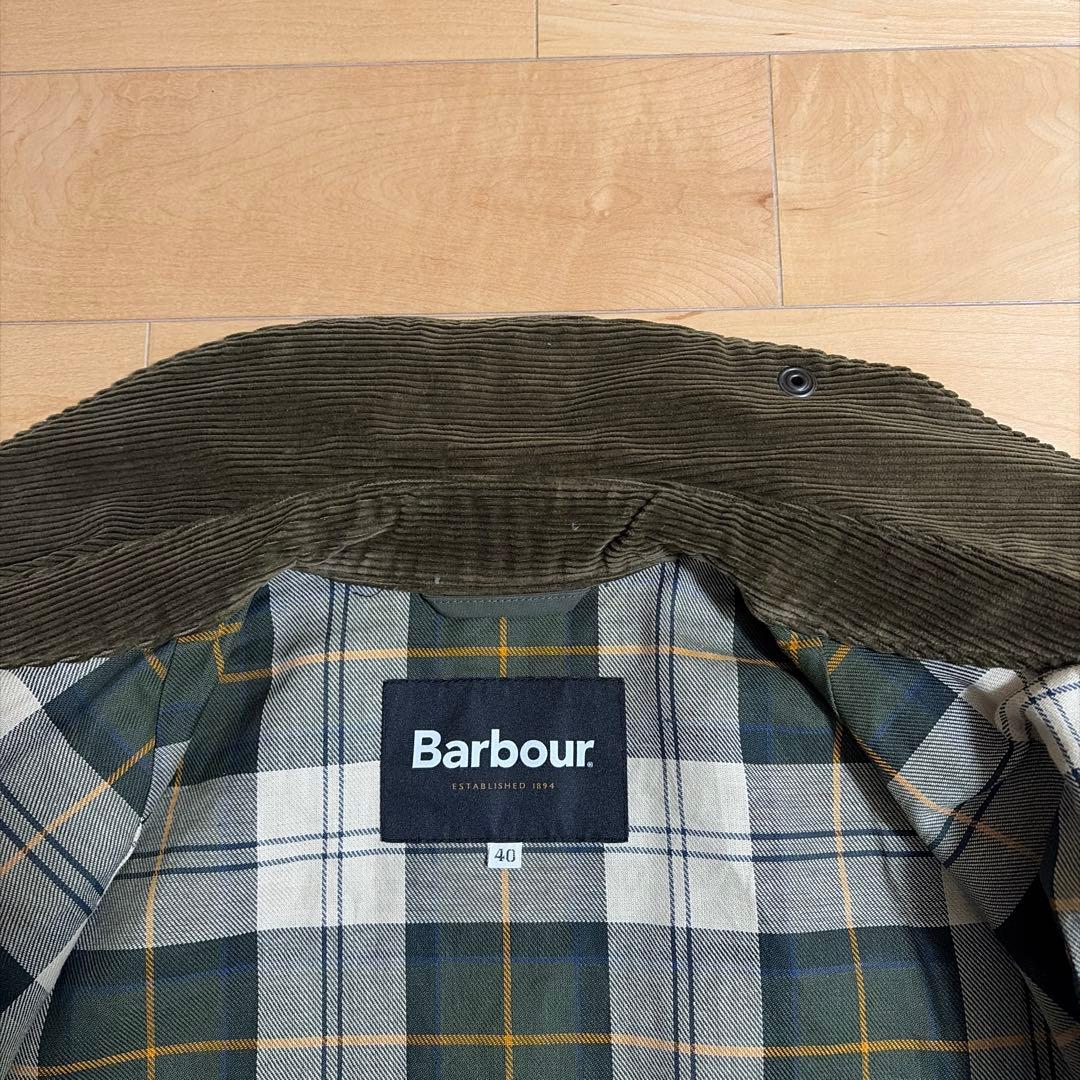 Barbour GLR別注 トランスポート ビデイル ノンワックス