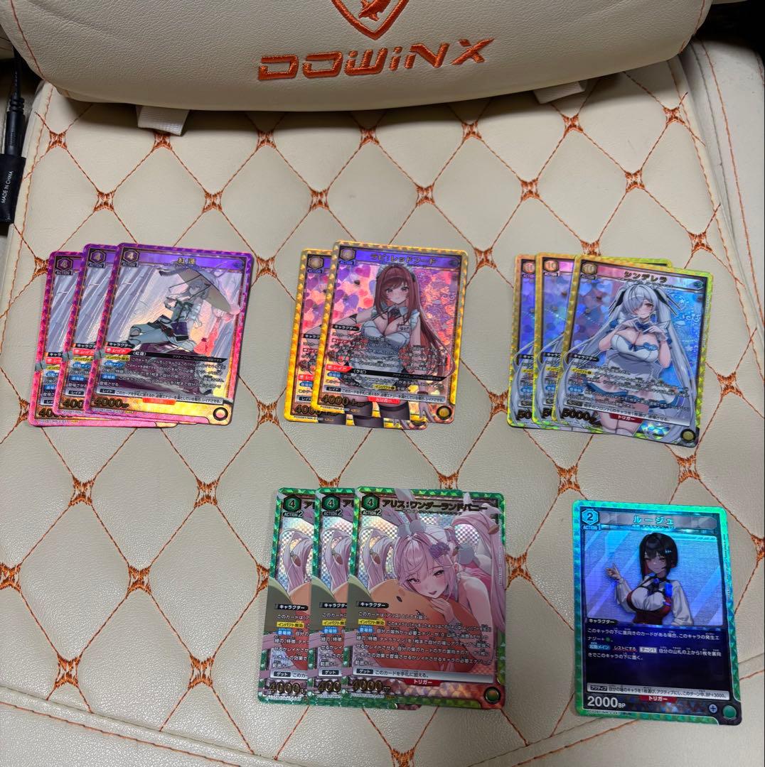 ユニオンアリーナ プレシャスブースター NIKKE PcSR以下　ほぼ4コン