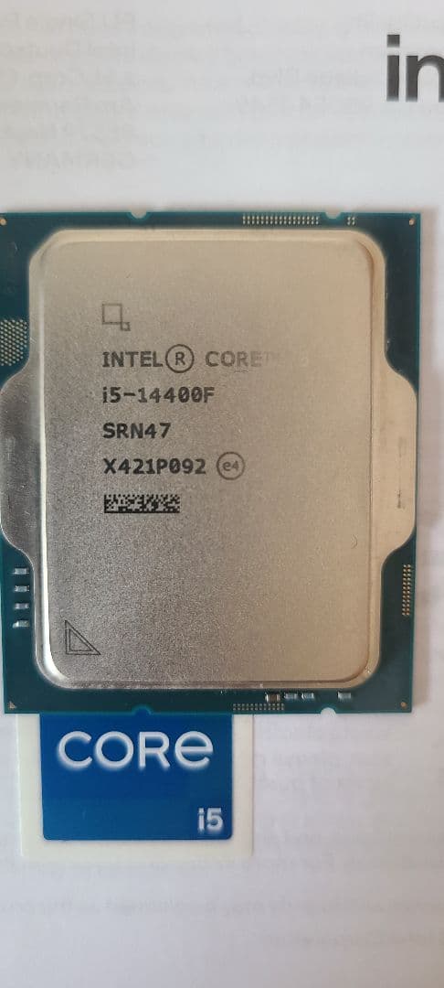 CPU Intel Core i5-14400F