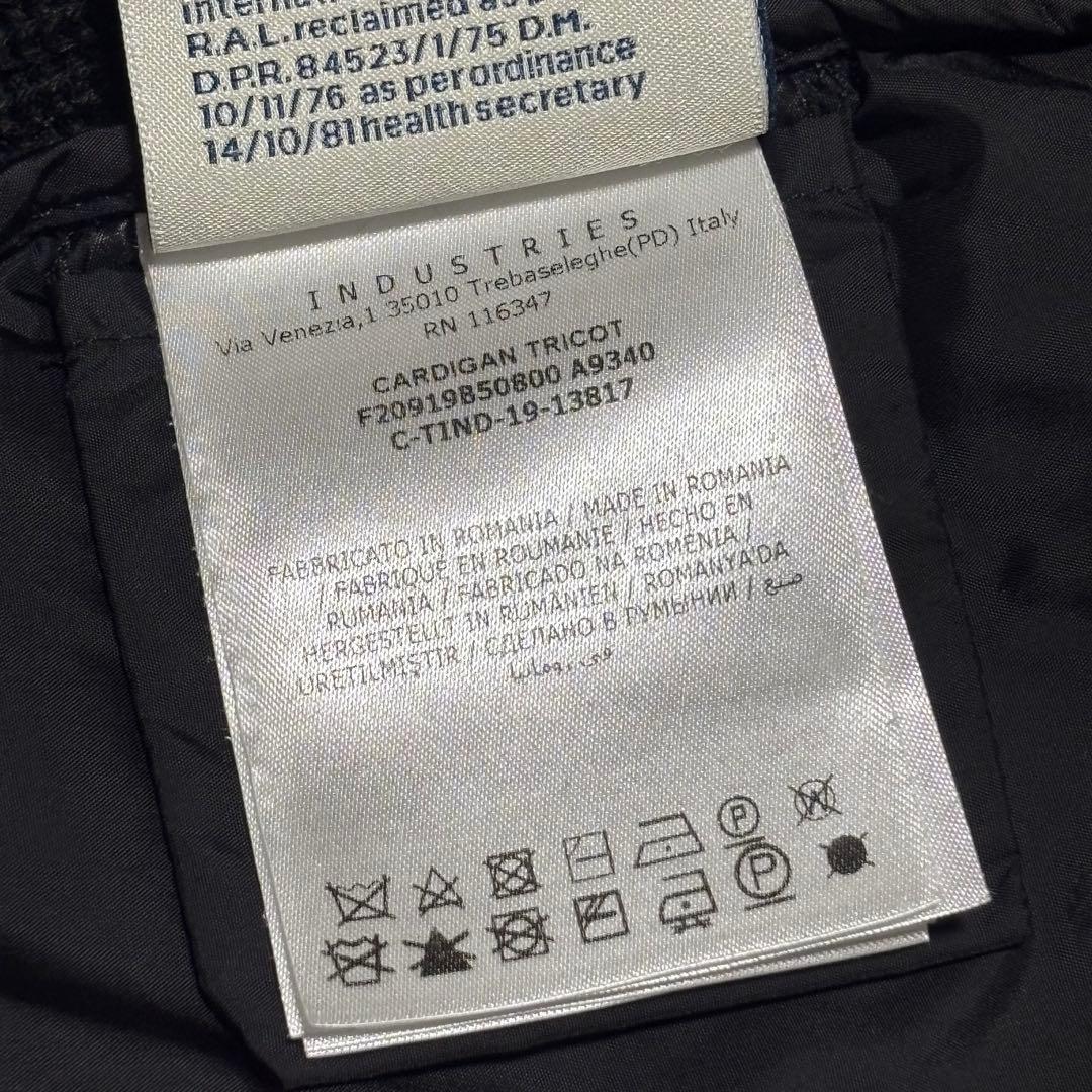 【極美品】モンクレール　ハイブリッドカーディガン　ブラック　XL