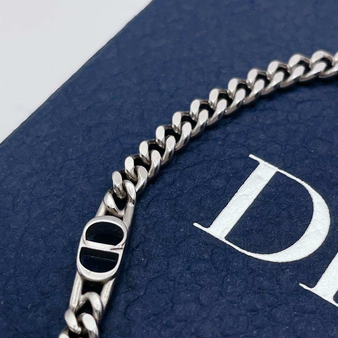 Christian Dior ブレスレット　アイコン　CD シルバー925 喜平