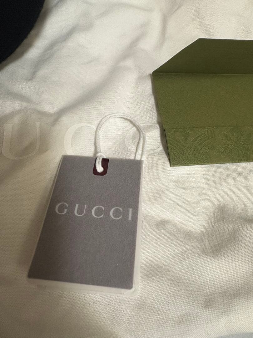 GUCCI ブラック ベースボールキャップ　Mサイズ