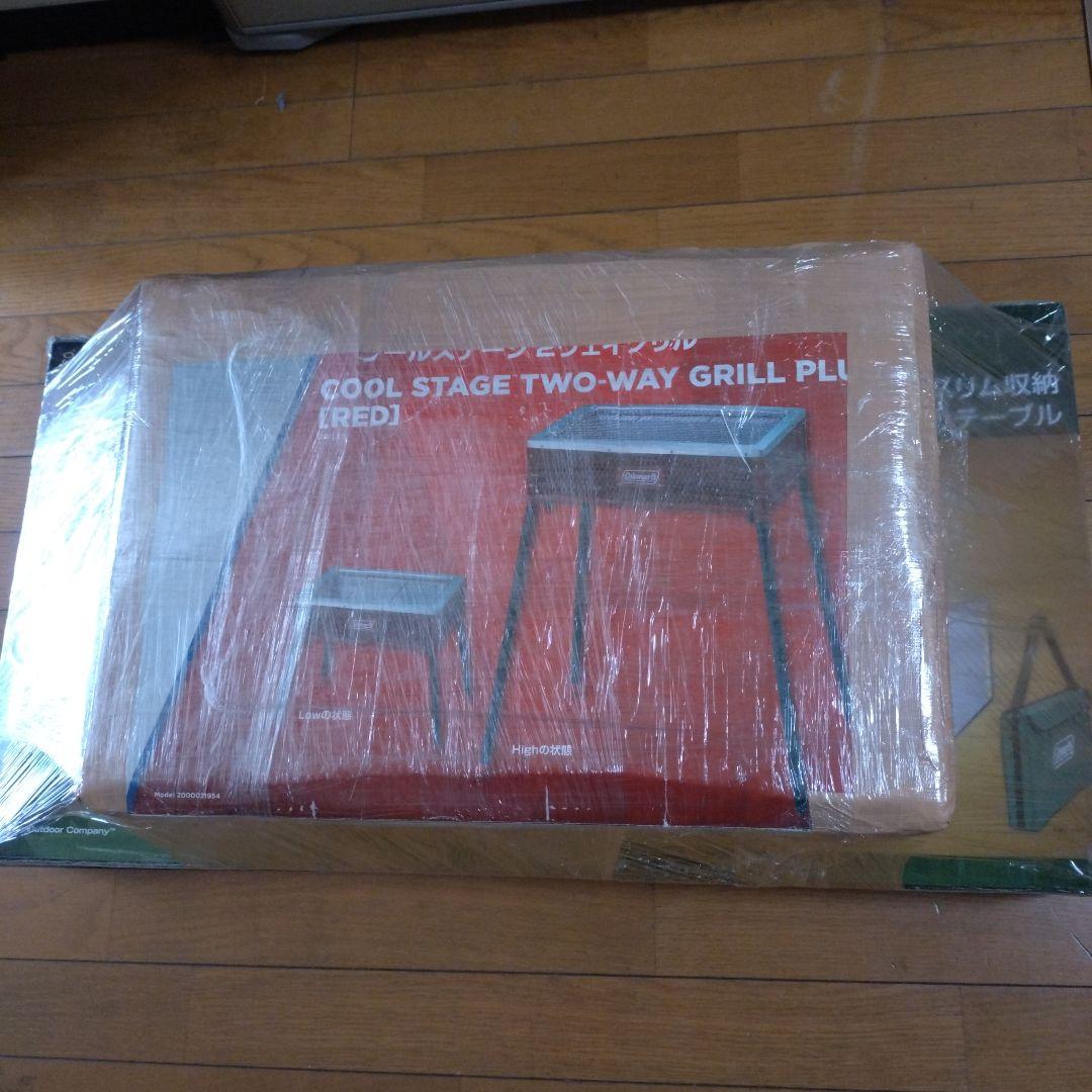 [Coleman]SLIM 4-FOLDING TABLE＆BBQグリル