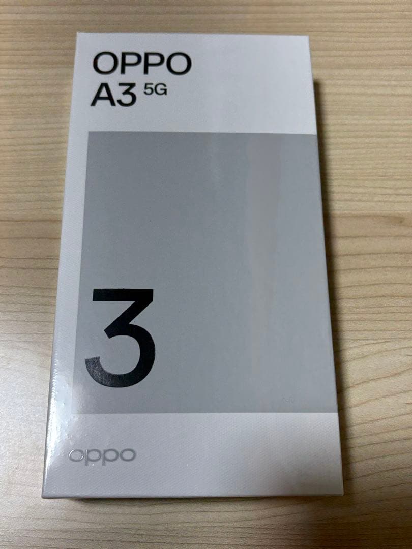 【新品未開封】OPPO A3 5G 128GB パープル　楽天モバイル版