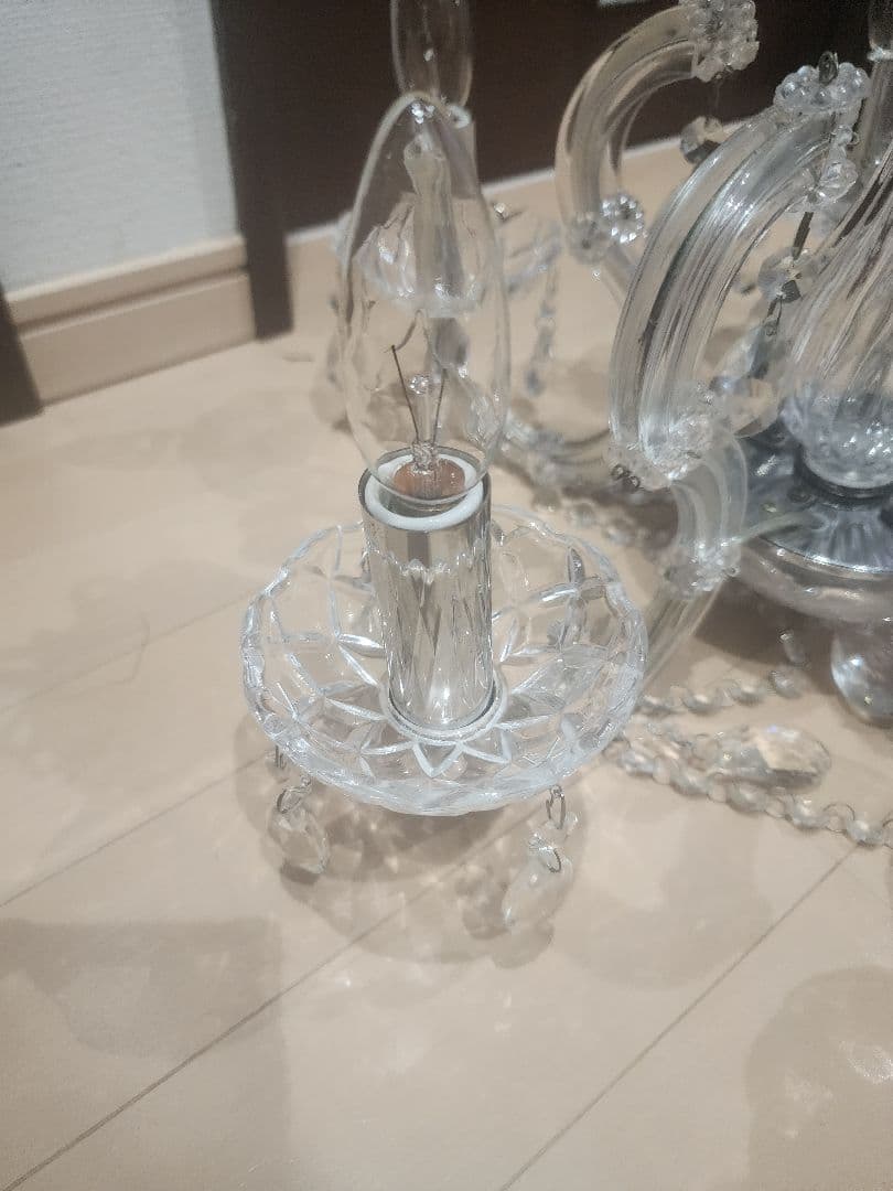 クリスタルシャンデリア 天井照明 5灯式