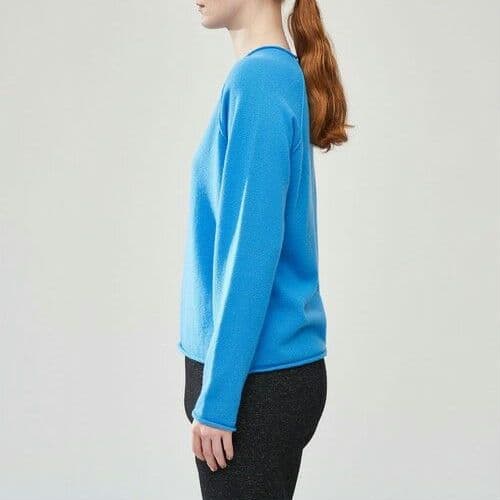 未使用 GALERIE VIE スコットランドカシミヤ クルーネックプルオーバー