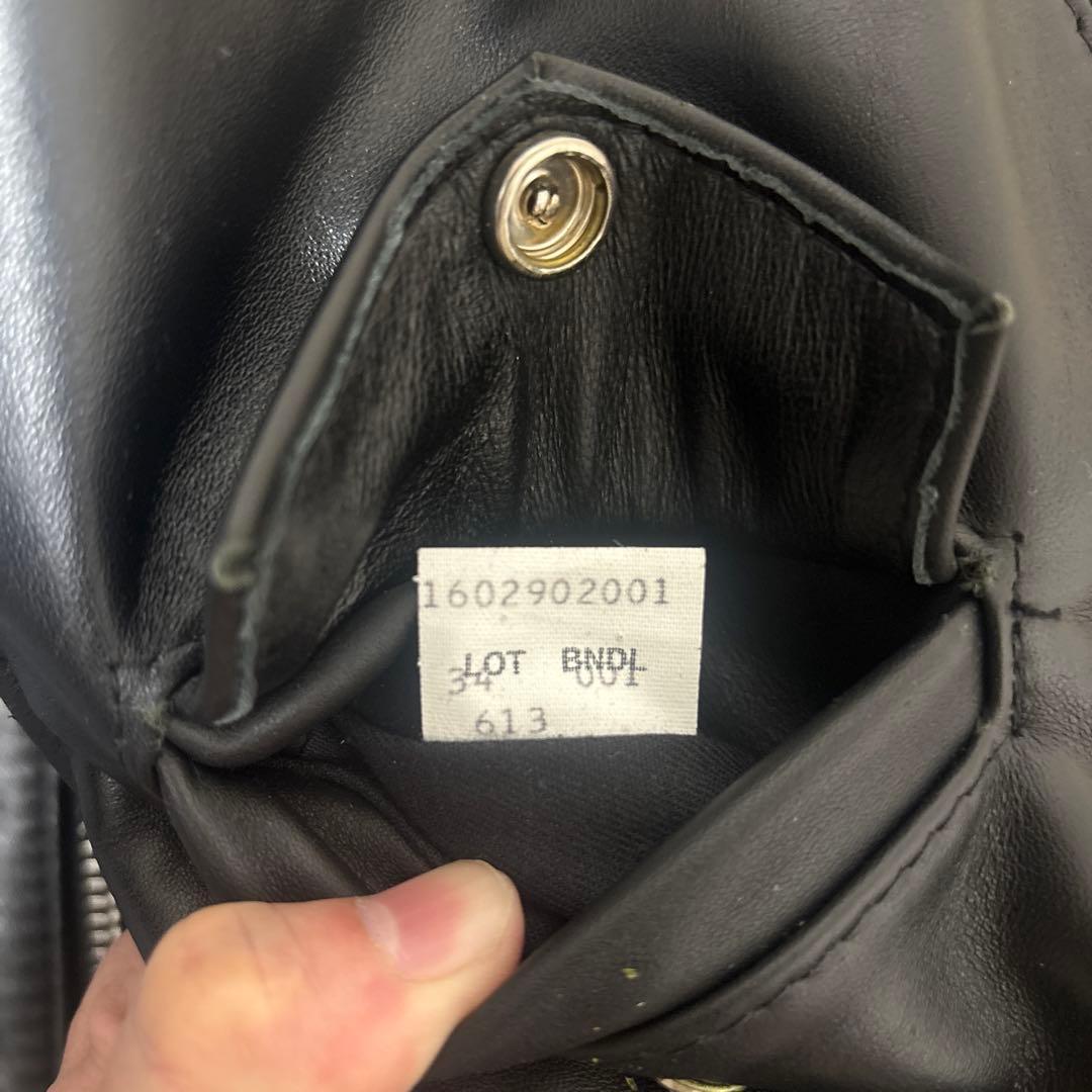 Schott ショット 613 ワンスター　ONESTAR レザー ライダース