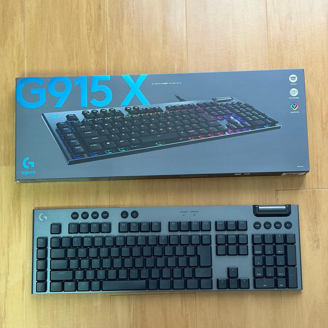 Logicool G ゲーミングキーボードG915X-TCBK