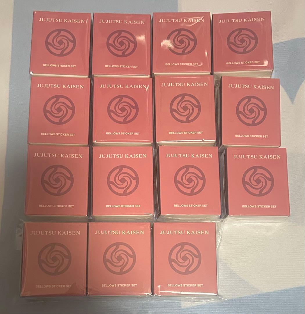 呪術廻戦 ベローズステッカー セット