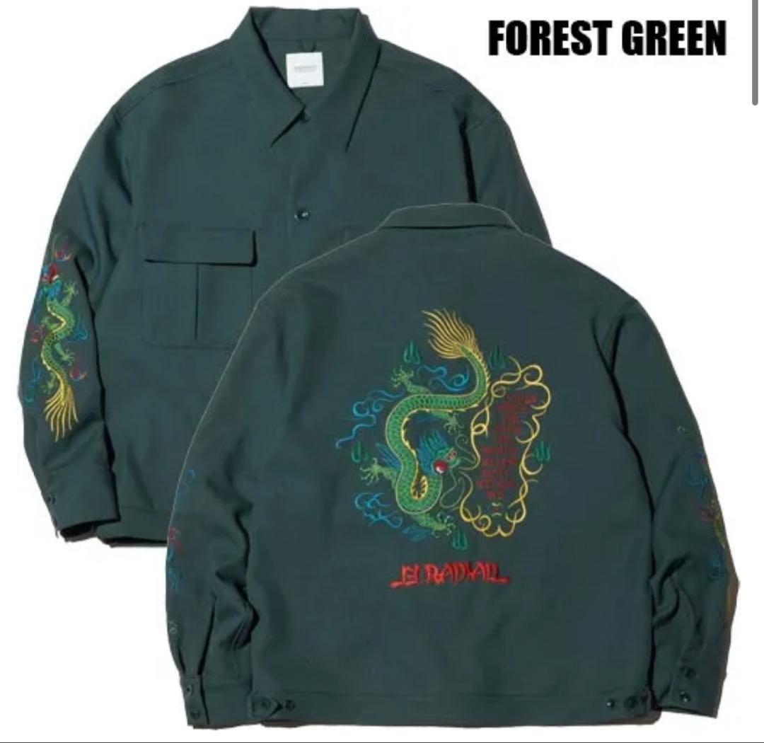 極美品　RADIALL UP IN SMOKE SOUVENIR JACKET