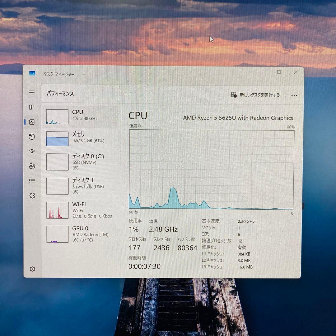 DELL デスクトップPC AMD Ryzen 5 5625U
