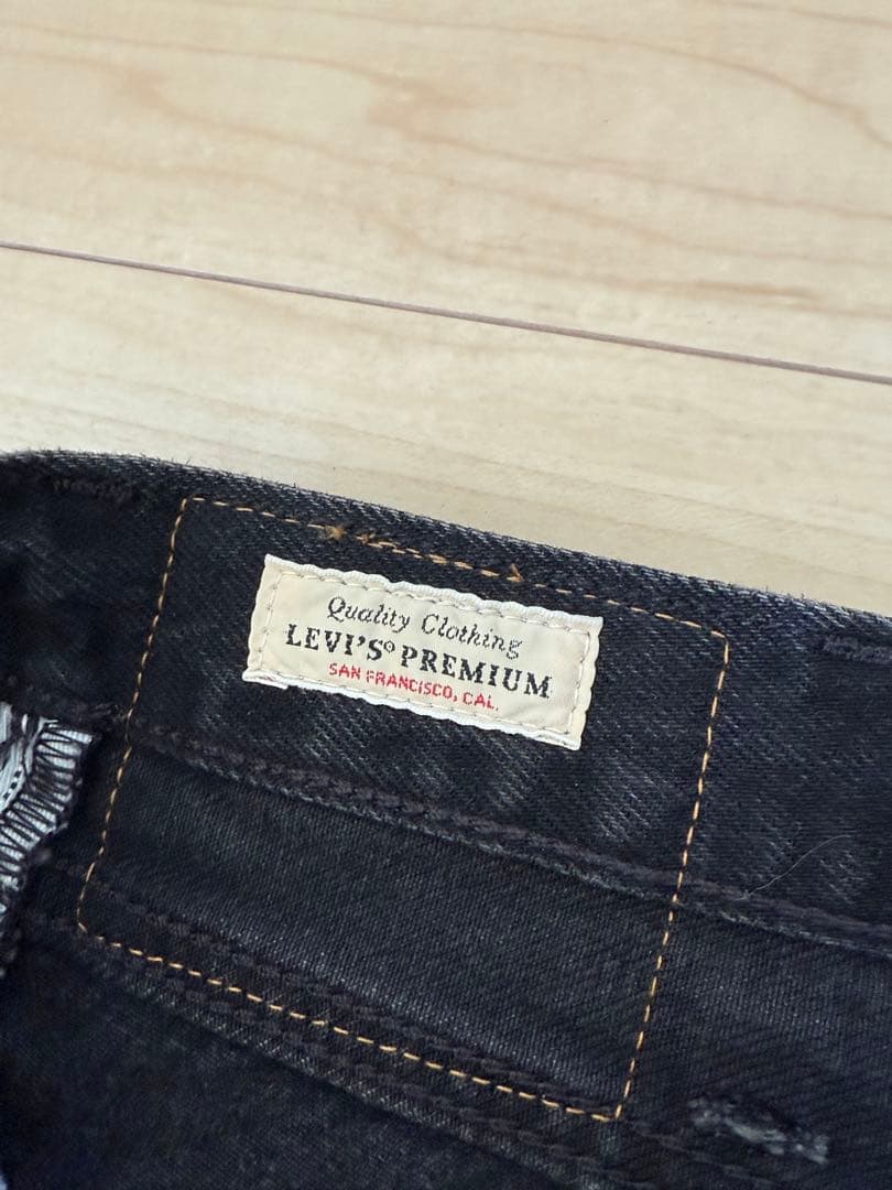 levi's 517 ブーツカット ジーンズ ブラック W31 L32