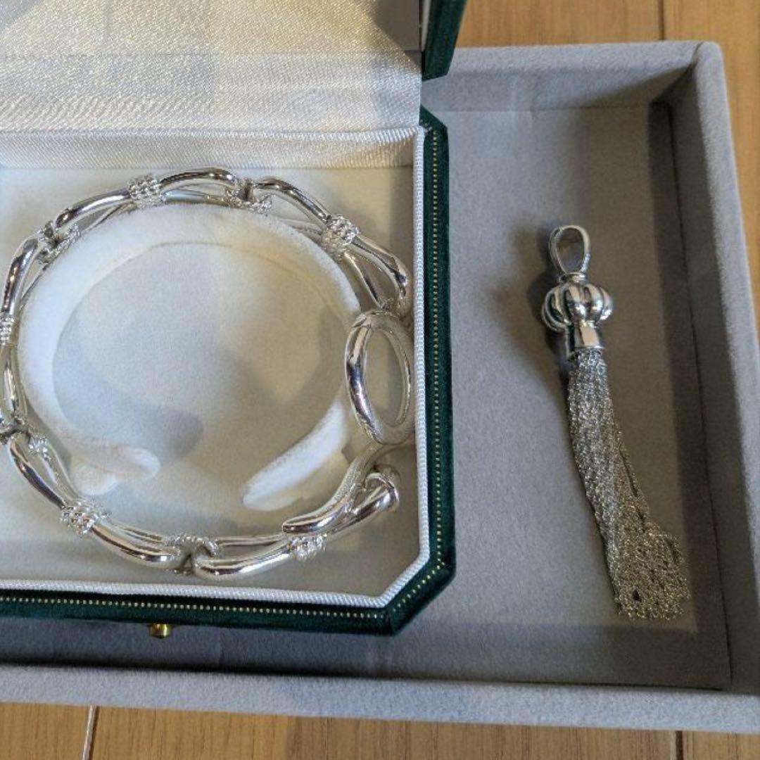 santaku ブレスレット　シルバー