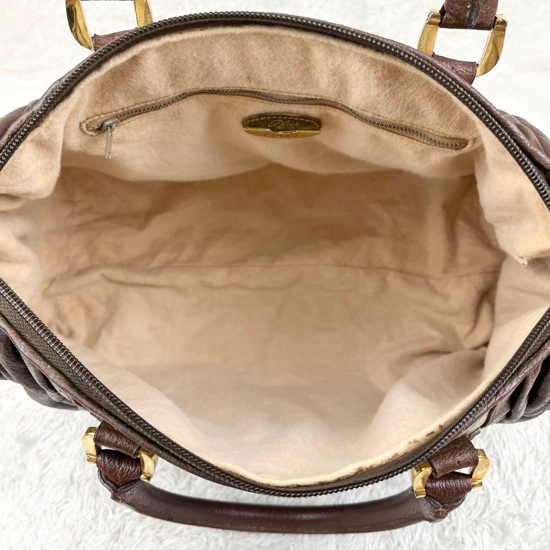 【希少】オールドグッチ グッチプラス GGスプリーム ボストンバッグ