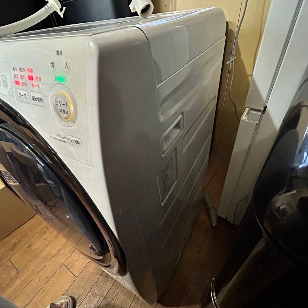 SHARP ドラム式洗濯機 ES-S7E-WR