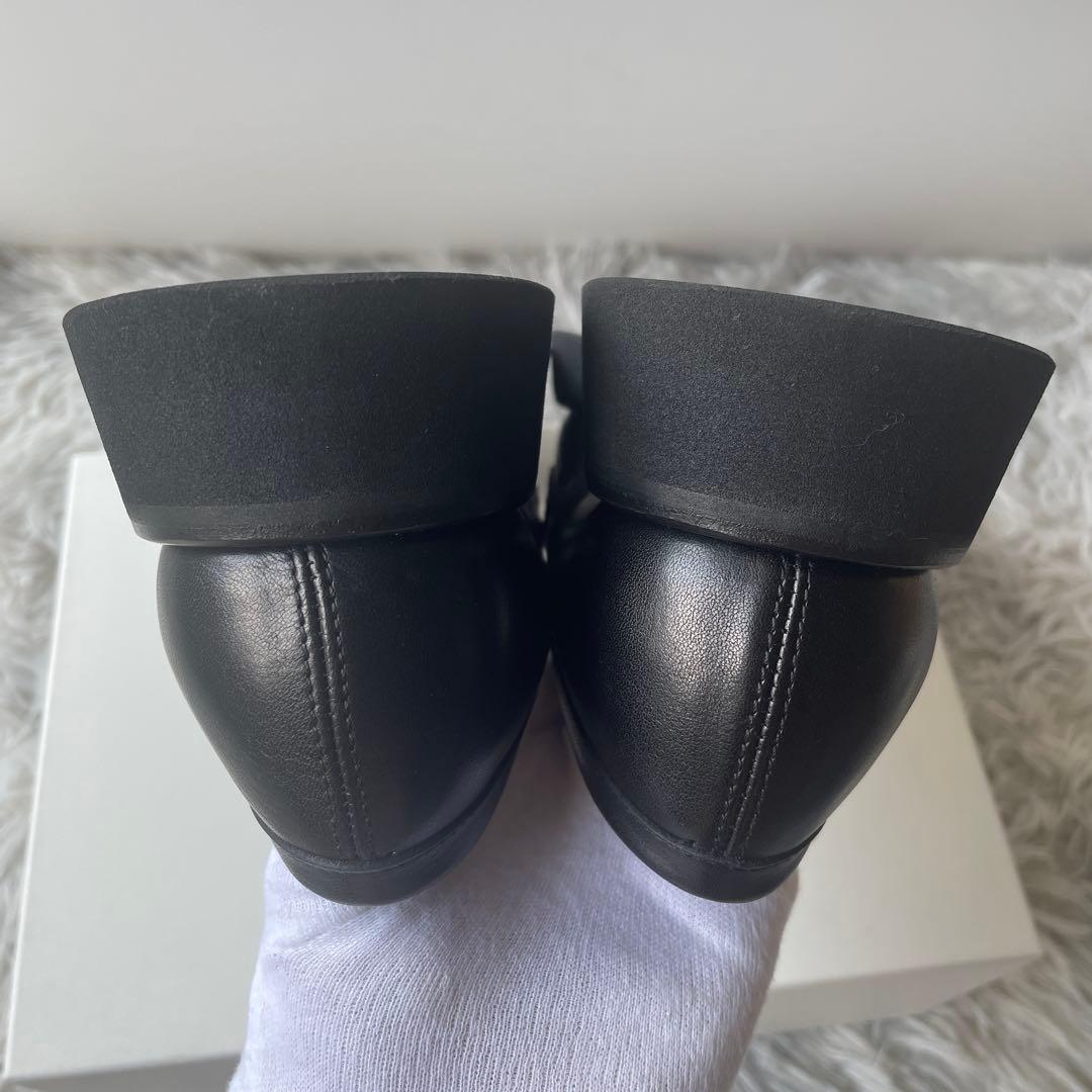 【未使用レベル】ビューティフルシューズ ローファー 23.5 ブラック