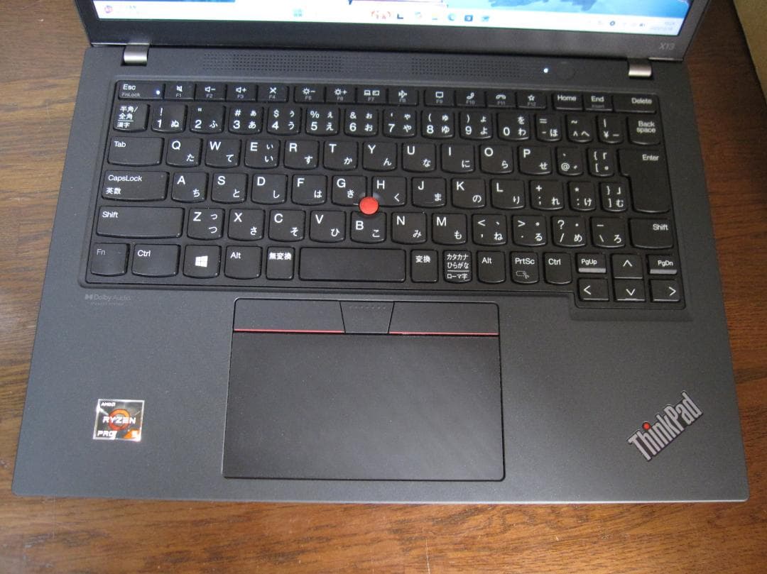 優秀品 ThinkPad X13 Gen2 Ryzen 5Pro/8G/256G