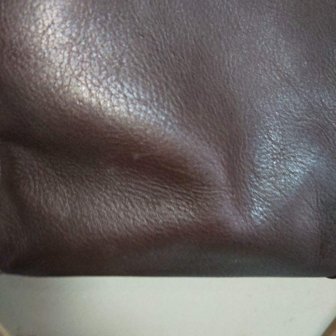 ダークブラウン レザートートバッグ