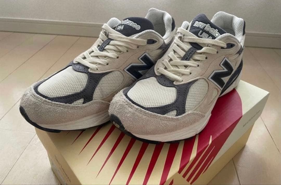 【レア】NewBalance ニューバランス　990v3 ムーンビーム