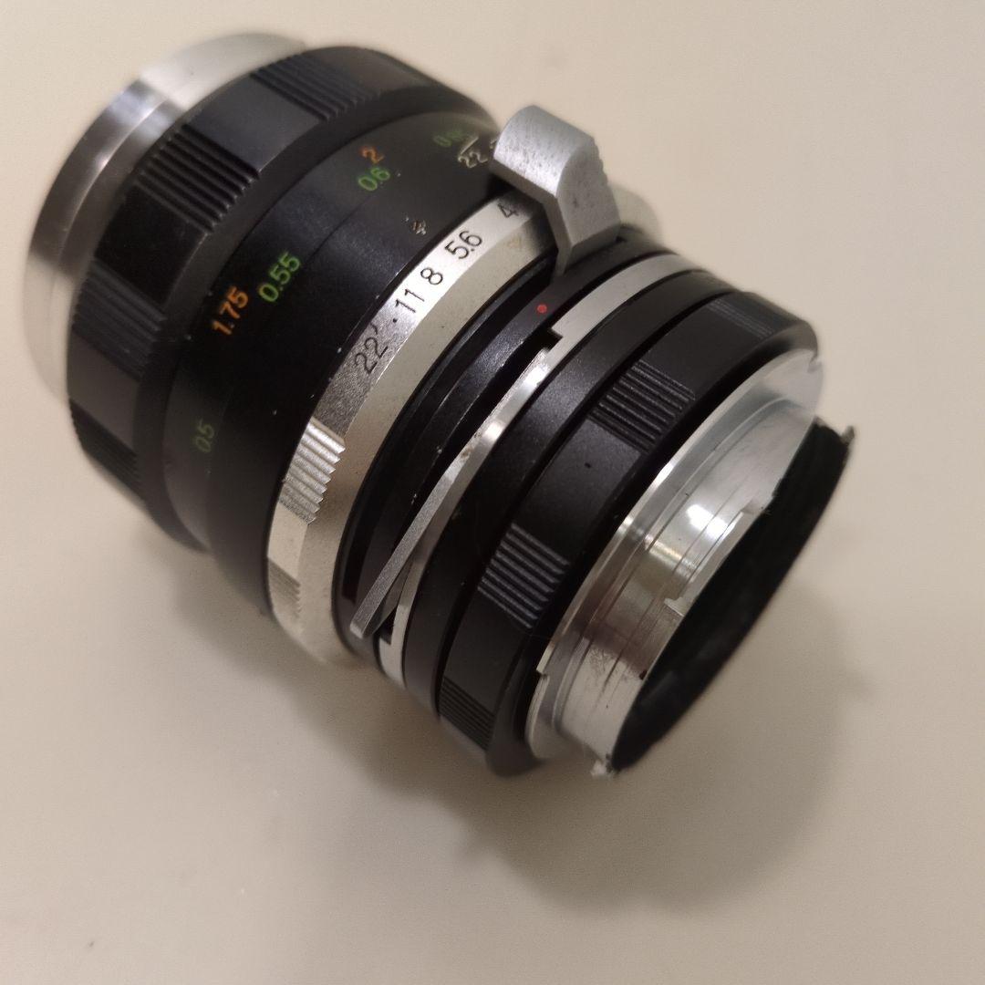 MAMIYA SEKOR F.C. 1.7/58 +特製Leica Mアダプター