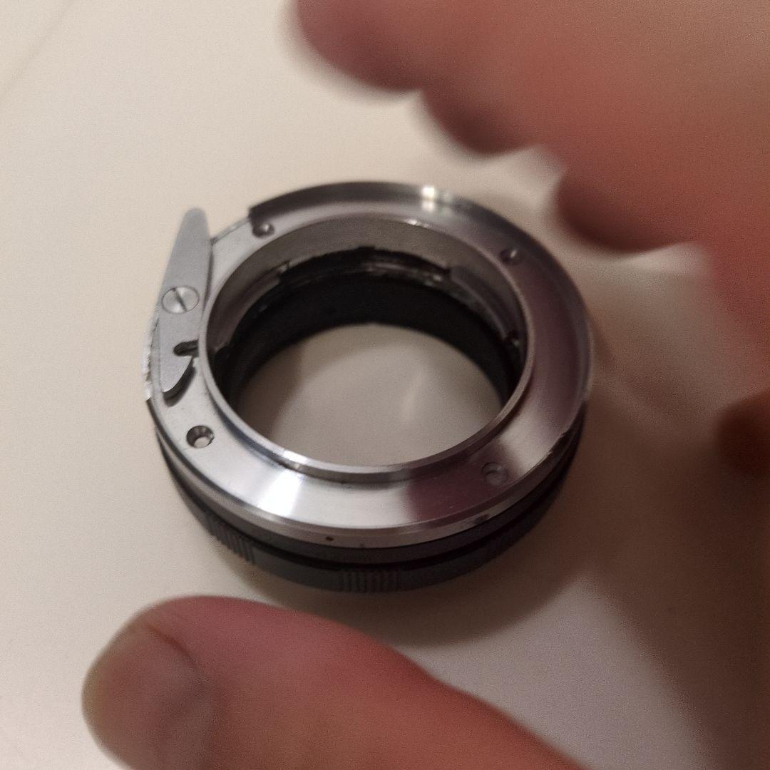 MAMIYA SEKOR F.C. 1.7/58 +特製Leica Mアダプター