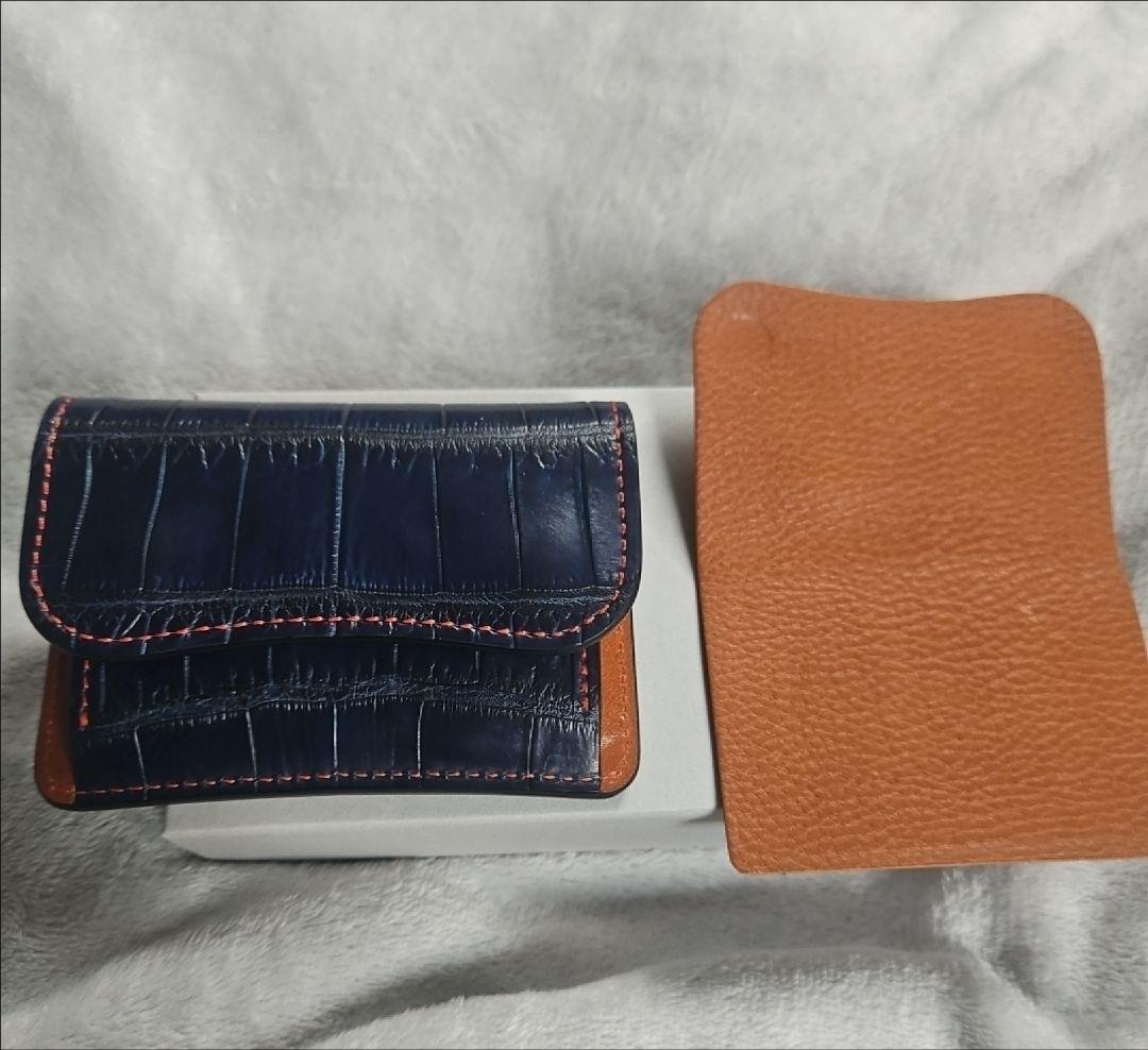 た*み様 ワイルドスワンズ タング 藍染クロコ