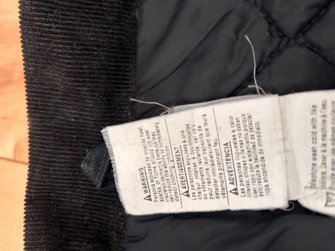 Carhartt カーハート　トラディショナルジャケット　J02 ブラック