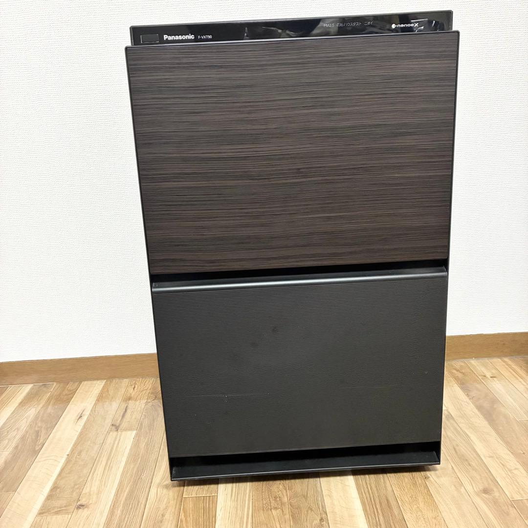 Panasonic パナソニック　加湿空気清浄機　F-VXT90 木目調
