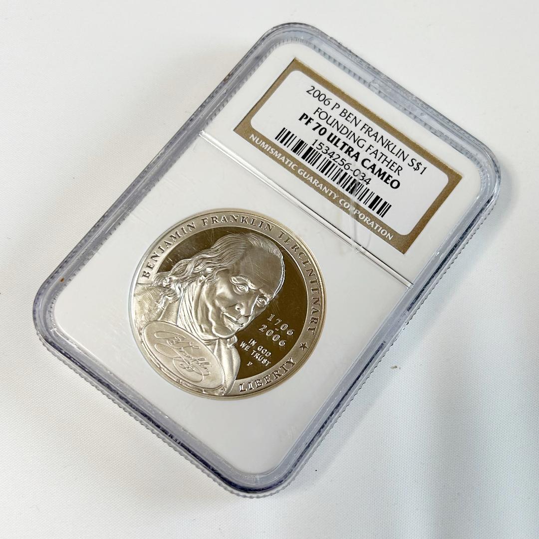 ベン・フランクリン2006年アメリカNGCMS70 1534256-034