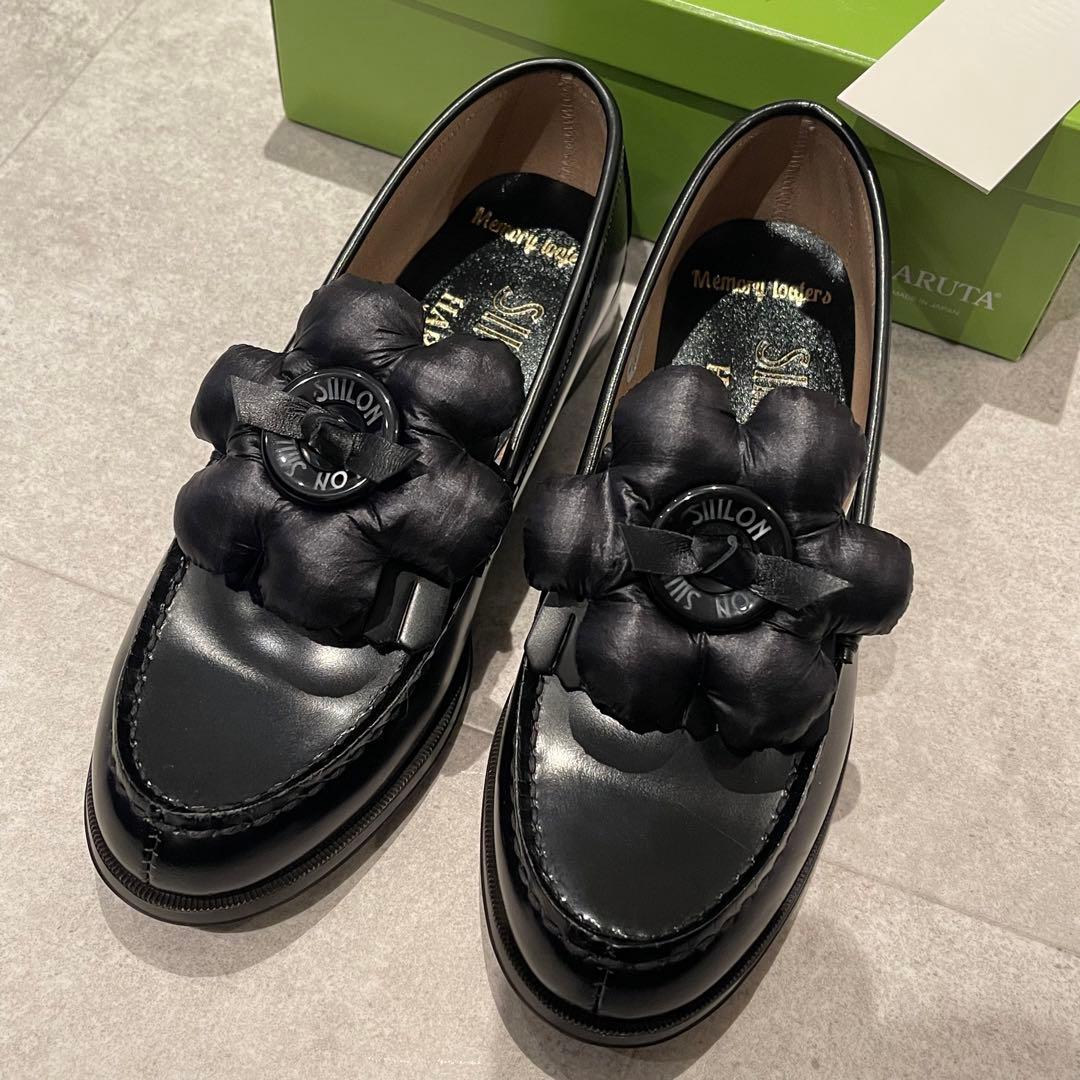 ね*こ様 SIIILON HARUTA toy flowerローファー 新品