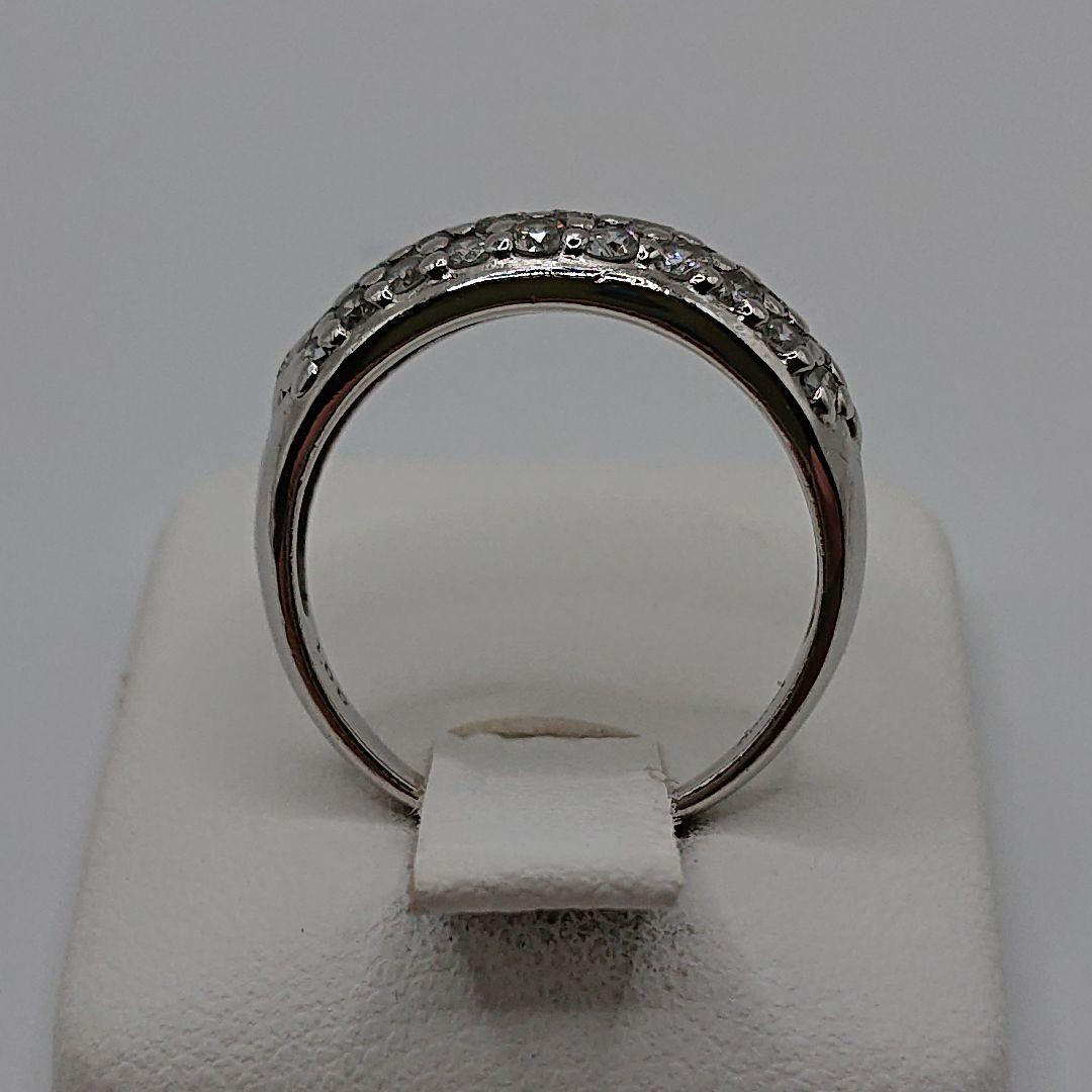 リリコ様1カラット パヴェリング 天然ダイヤモンドリング アンティークPt900