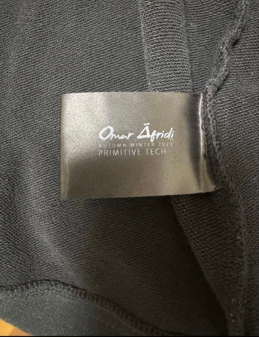 トップス OmarAfridi 23AW FULL ZIP HOODIE