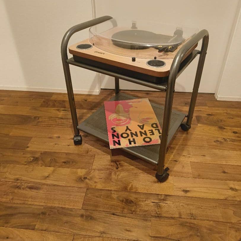 モダン　スチールキャスターワゴン ヴィンテージ 北欧 インダストリアル