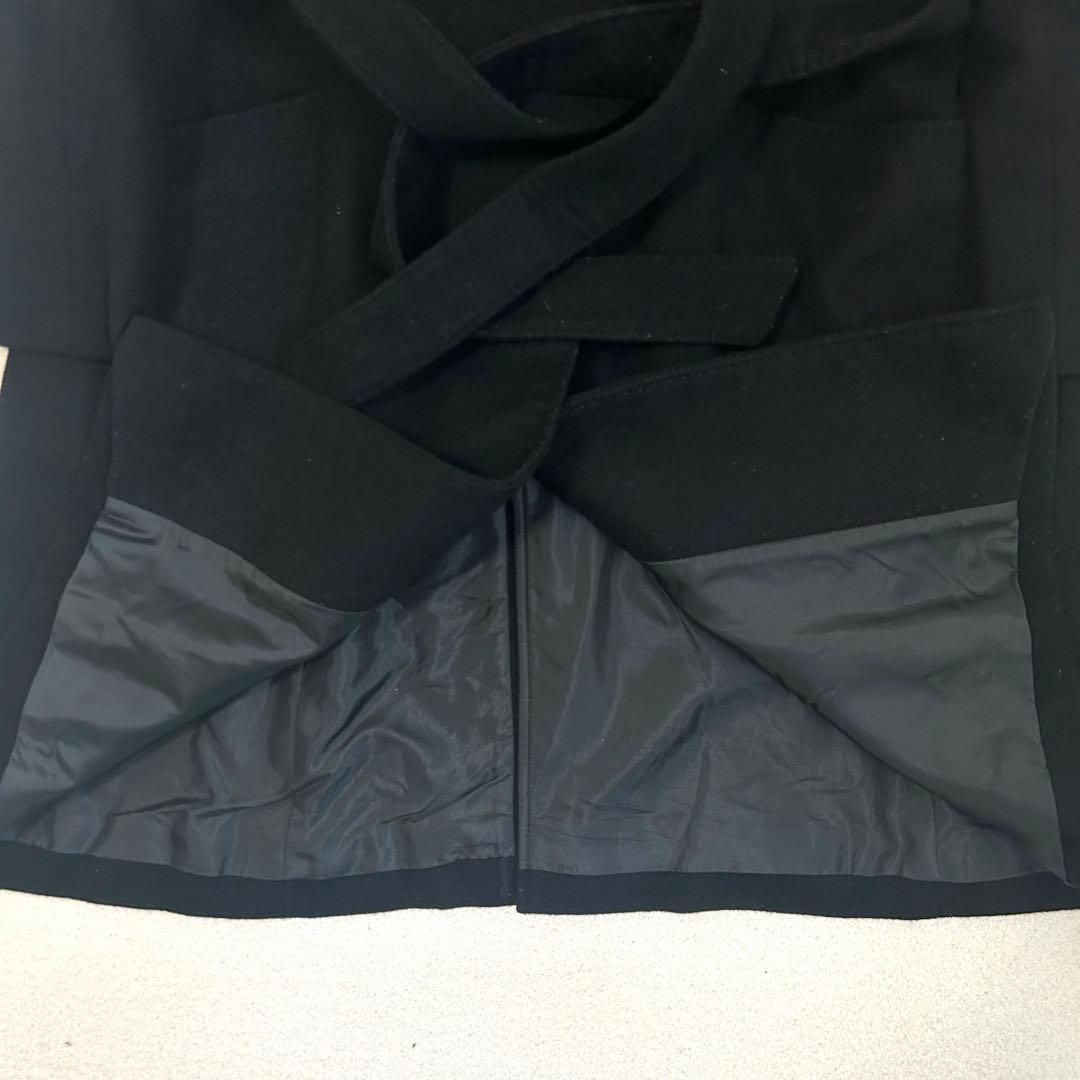 希少2XL✨️23区 カシミヤ100%ビーバーチェスターコート 女優襟 ベルト有