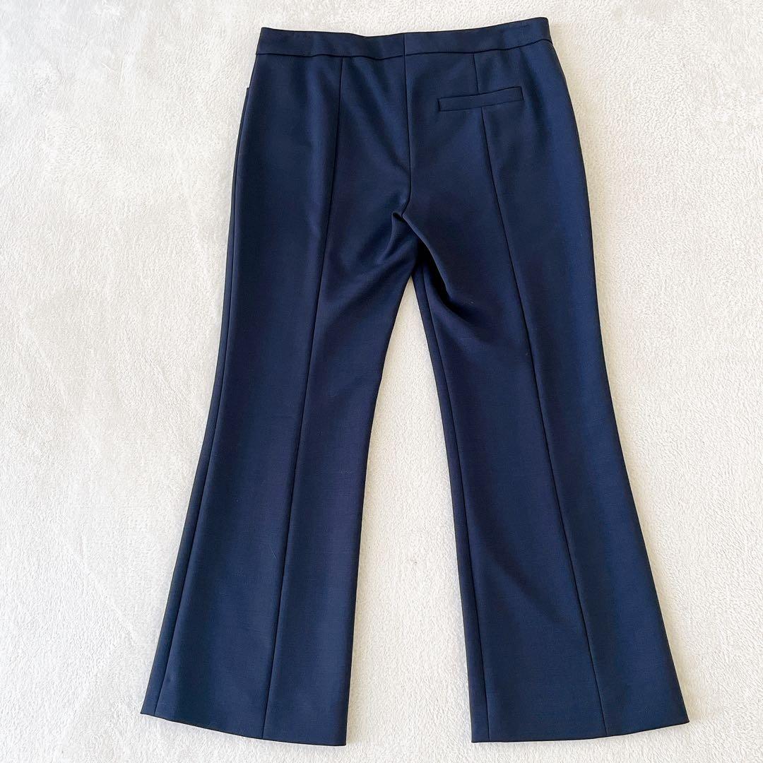 極美品★ESCADA★ジャケット×パンツセットアップ スーツ ネイビーサイズ40