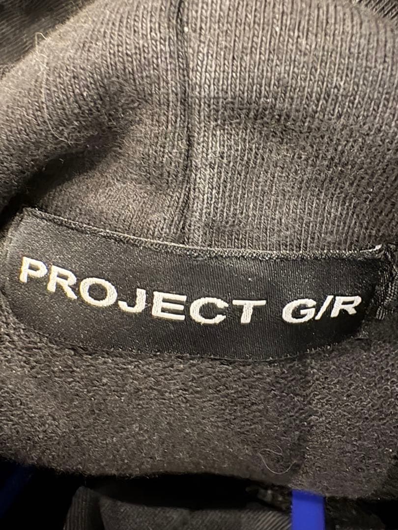 PROJECT G/R ブラック パーカー